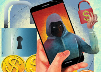 Arte sobre golpes aplicados via celular. (Arte: O Globo)