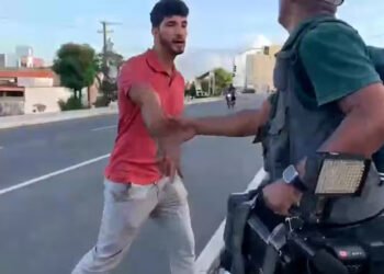 Equipe do Bom Dia Mirante é agredida durante cobertura de acidente de trânsito.