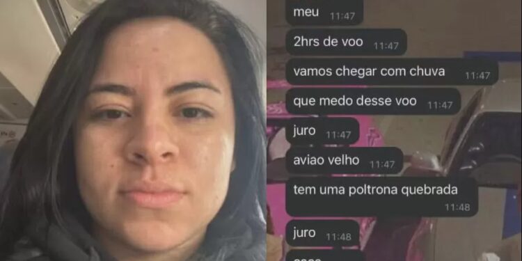 Rosana Santos Xavier tirou selfie dentro da aeronave que caiu em Vinhedo
