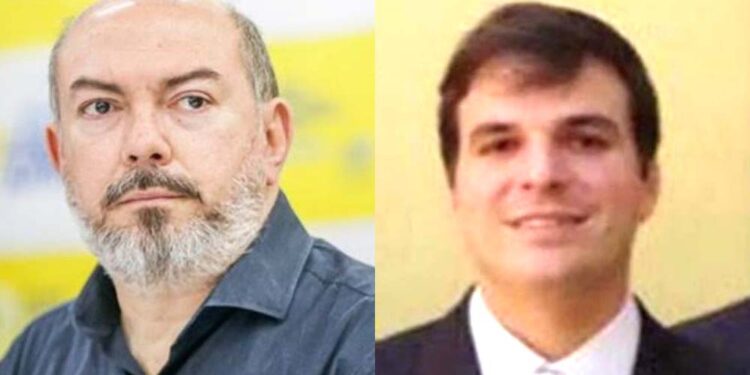 Os ex-secretários Jailson Correia e Felipe Bittencourt