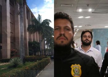 O empresário Rodrigo Carvalheira, no Fórum da Joana Bezerra