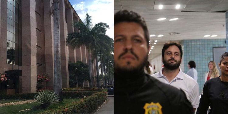 O empresário Rodrigo Carvalheira, no Fórum da Joana Bezerra