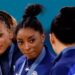 Simone Biles (foto) e Rebeca Andrade protagonizaram competições acirradas
