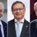 Os presidentes Lula, Gustavo Petro e Andrés Manuel López Obrador