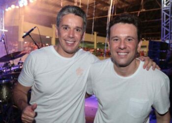 Felipe Carreras e Augusto Acioli, donos da empresa Festa Cheia