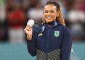 Rebeca Andrade conquistou prata nos jogos Olímpicos de Paris.