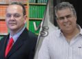 O advogado Mário Gil Rodrigues (esq.) e o empresário José Pinteiro