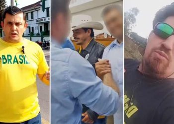 Candidatos a vereador com mandados de prisão por atos golpistas.