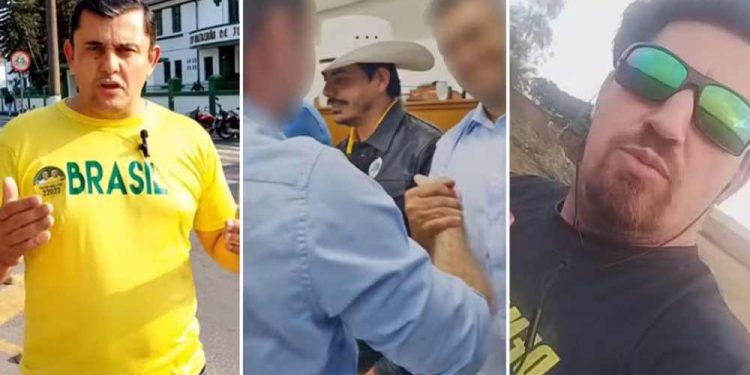 Candidatos a vereador com mandados de prisão por atos golpistas.