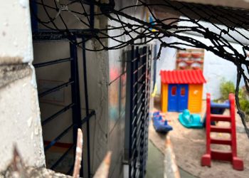 Creche Mundo Infantil do Chié, que fica no bairro de Campo Grande