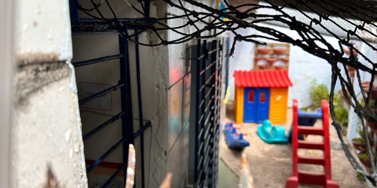 Creche Mundo Infantil do Chié, que fica no bairro de Campo Grande