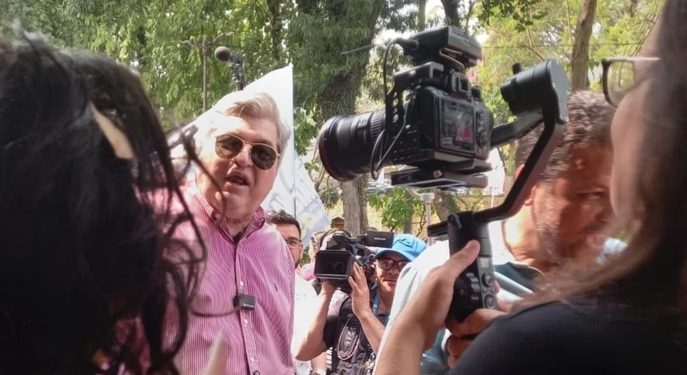 Datena fez a declaração nesta segunda (2) após caminhada na região de comércio popular da Penha