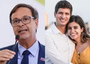 Durante a propaganda, Machado chama o caso de “escândalo das creches”, traçando um paralelo com a “máfia das creches”