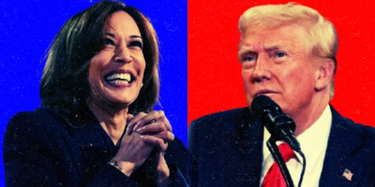. No cenário nacional, a vice-presidente Kamala Harris aparece com três pontos percentuais à frente de Donald Trump