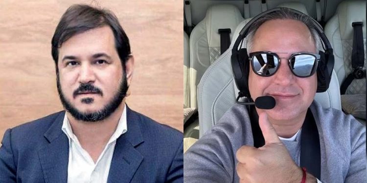 Os empresários Antônio Rueda e Boris Padilha (da esq. para dir.)