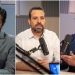 Ricardo Nunes (MDB), Guilherme Boulos (PSol) e Pablo Marçal (PRTB)