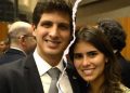 João Campos (PSB) e a ex-noiva Lara Santana