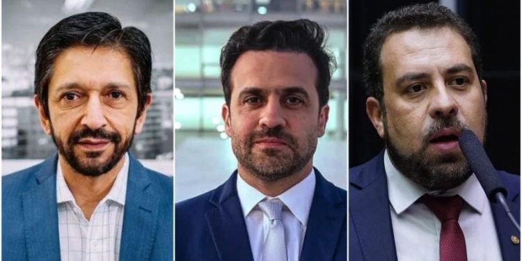 Ricardo Nunes e Pablo Marçal ultrapassam Guilherme Boulos em pesquisa.