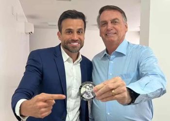 Disputa nas redes sociais: Bolsonaro x Marçal.