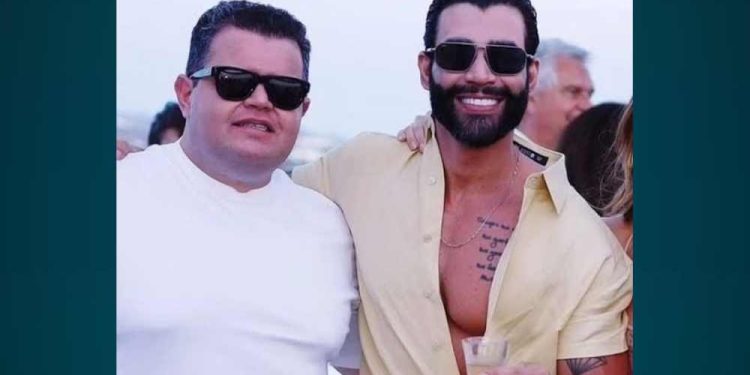 José André Rocha Neto dono da Vai de Bet e o cantor Gusttavo Lima.