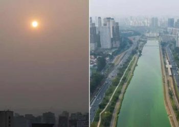 São Paulo enfrenta crise de qualidade do ar com pior índice registrado no mundo.