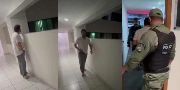 Igor José Diniz foi preso em flagrante por importunação sexual.