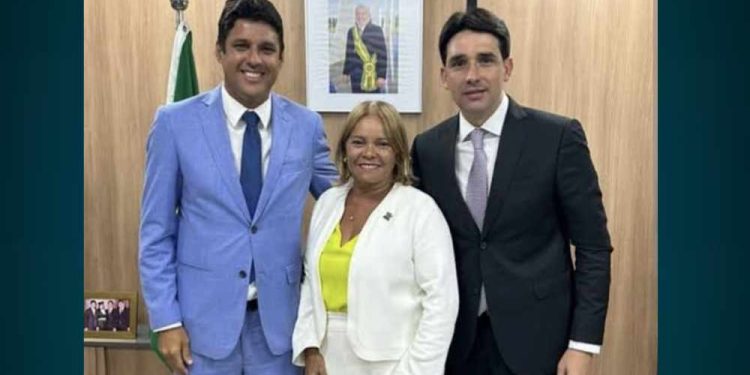 Diego Cabral, Doutora Nadegi e Silvio Costa Filho