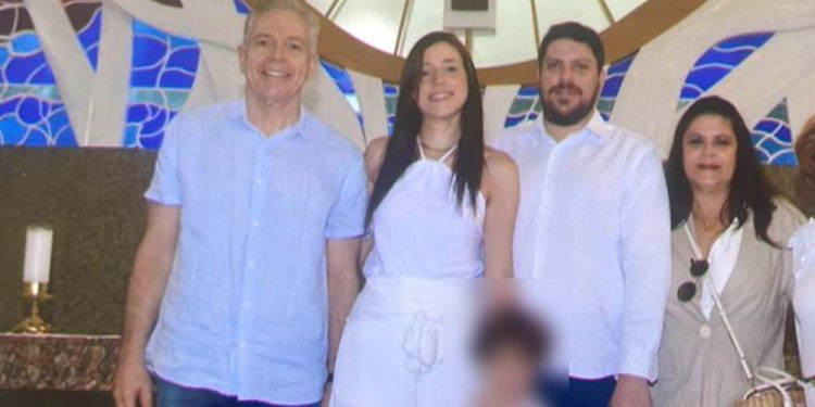 O avô Guilherme Lima Caminha; Marcela Belo de Souza e Guilherme Caminha Filho (falecido), Guilherme Caminha Neto; e a avó Fernanda Caminha