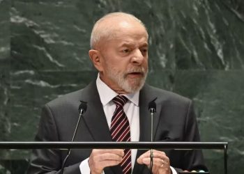 Presidente Lula no evento da ONU, em Nova York.
