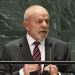 Presidente Lula no evento da ONU, em Nova York.