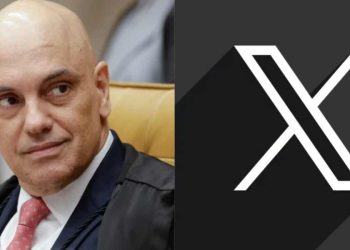Ministro do STF multa plataforma X e empresa Starlink em R$ 5 milhões por dia.