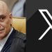 Ministro do STF multa plataforma X e empresa Starlink em R$ 5 milhões por dia.