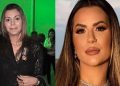 Da direita para a esquerda: Juíza Andréa Calado da Cruz e a influenciadora Deolane Bezerra.