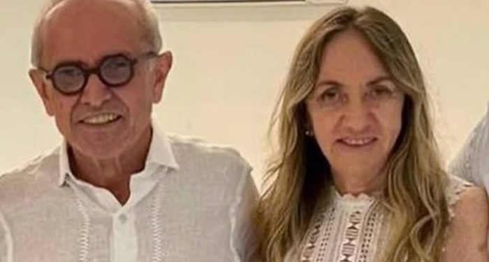 Lauremília Lucena e seu marido Cícero Lucena, prefeito de João Pessoa