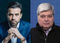 A agressão aconteceu no debate domingo a noite, 15 de setembro.