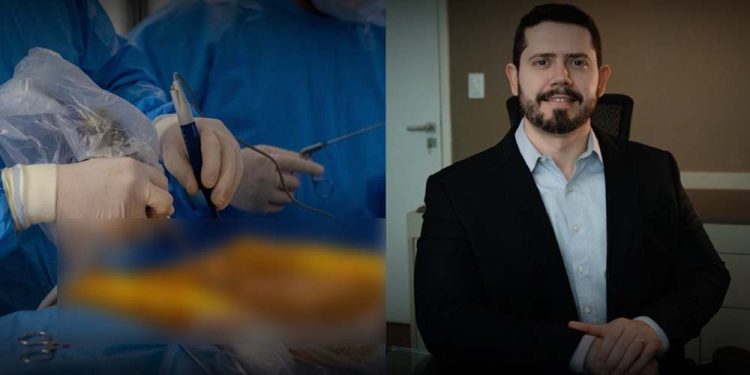 Procedimento é liderado pelo neurocirurgião Dr. Erlan Pércio
