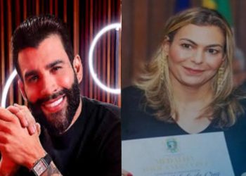 Gusttavo Lim (à esq.) teve a prisão preventiva decretada pela juíza Andrea Calado (à dir.)