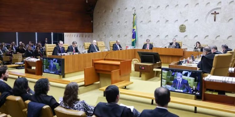 Plenário do Supremo Tribunal Federal (STF), em Brasília