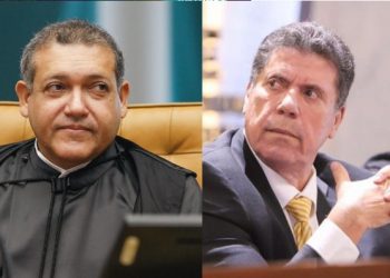 Lula Cabral (à dir.) terá sua impugnação julgado pelo ministro Kassio Nunes (à esq.)