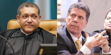 Lula Cabral (à dir.) terá sua impugnação julgado pelo ministro Kassio Nunes (à esq.)