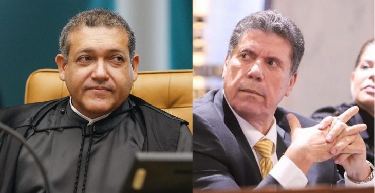 Lula Cabral (à dir.) terá sua impugnação julgado pelo ministro Kassio Nunes (à esq.)
