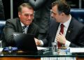 Bolsonaro vai ao Senado negociar anistia ao 8/1 e ele próprio para apoiar Alcolumbre e Motta