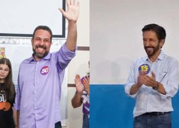 Guilherme Boulos (PSOL) e Ricardo Nunes (MDB) vão disputar segundo turno