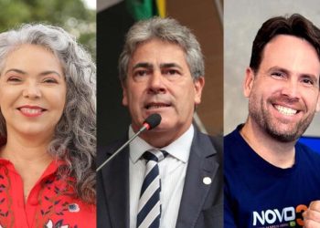 Liana Cirne, Aderaldo Pinto e Eduardo Moura (Da esq. para dir.).