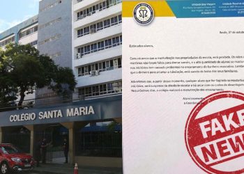 Colégio Santa Maria é alvo de brincadeira de mau gosto com comunicado fictício