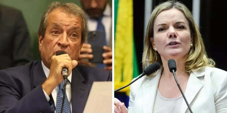 Partidos são presididos por Valdemar Costa Neto e Gleisi Hoffmann