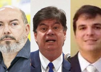 Jailson Correia, Ademar Rigueira e Felipe Bittencourt