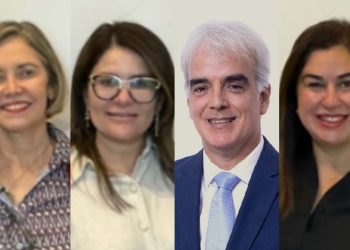 Lúcia de Assis, Lorena Medeiros, Marcos Carvalho e Fernanda Nóbrega