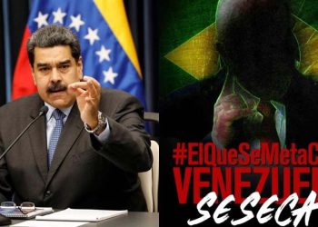 Post com bandeira do Brasil e figura de Lula marca escalada da tensão entre Venezuela e governo brasileiro