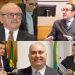 Da esquerda para a direita, os desembargadores Sidini Soncini Pimentel, Vladimir Abreu da Silva, Alexandre Aguiar Bastos, Sérgio Fernandes Martins e Marcos José de Brito Rodrigues